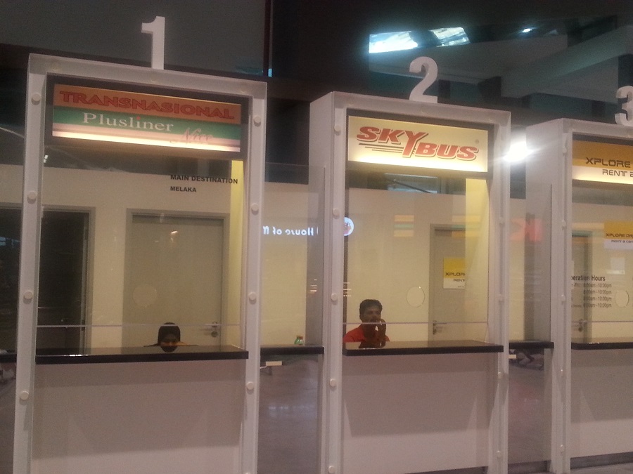 KLIA2 Ticketing Counter