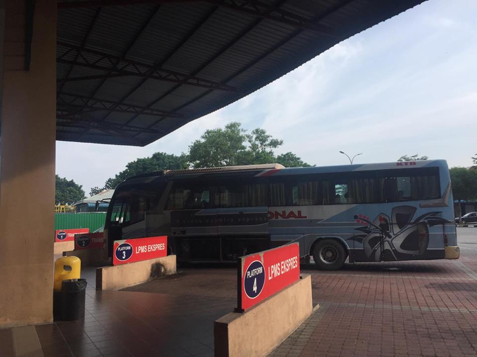 Teluk Intan Bus Terminal Platforms