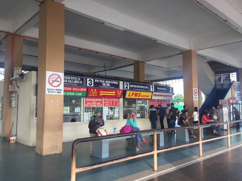 Teluk Intan Bus Terminal Counters